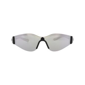 Gucci Shield-Frame Injection Sunglasses Black Womens